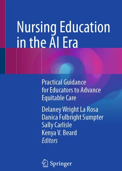 Book cover: Nursing Education in the AI Era